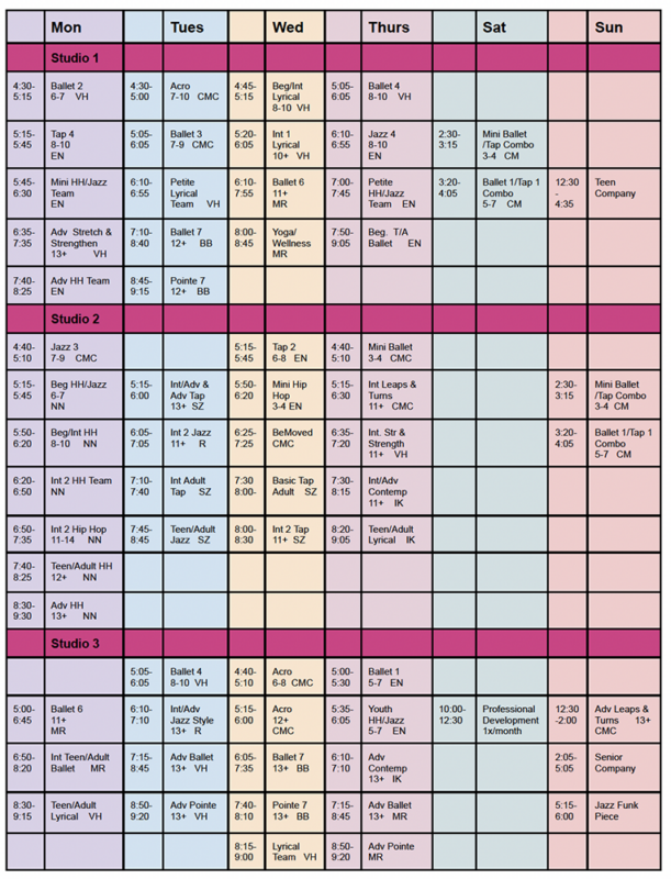 Madison Professional Dance Center (MPDC) Dance Classes for youth