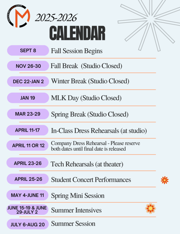 Madison Professional Dance Center (MPDC) Dance Classes for youth