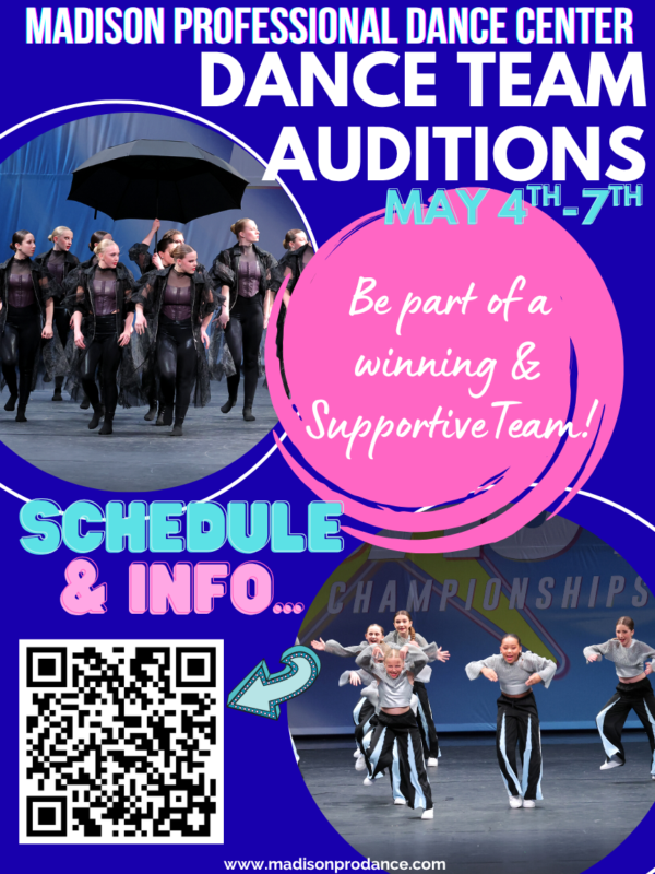 Madison Professional Dance Center (MPDC) Dance Classes for youth